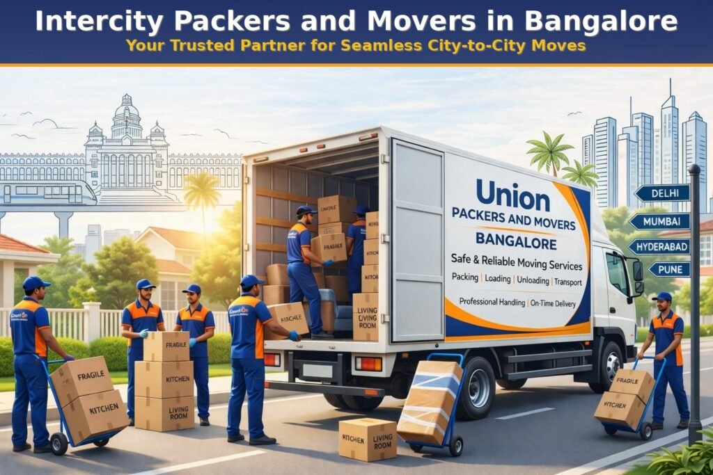 intercity packers and movers in Bangalore